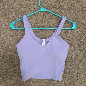 Rare lululemon light purple align tank!